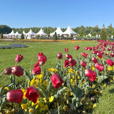 Pagoden bei den Barocken Gartentagen